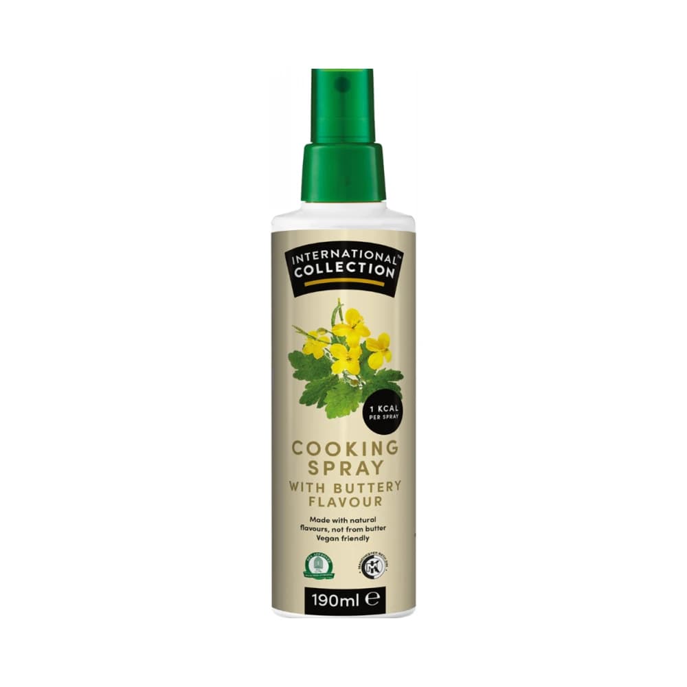 International Collection - One Cal Spray Butter - Unflavoured - 190ml – International Collection förpackning