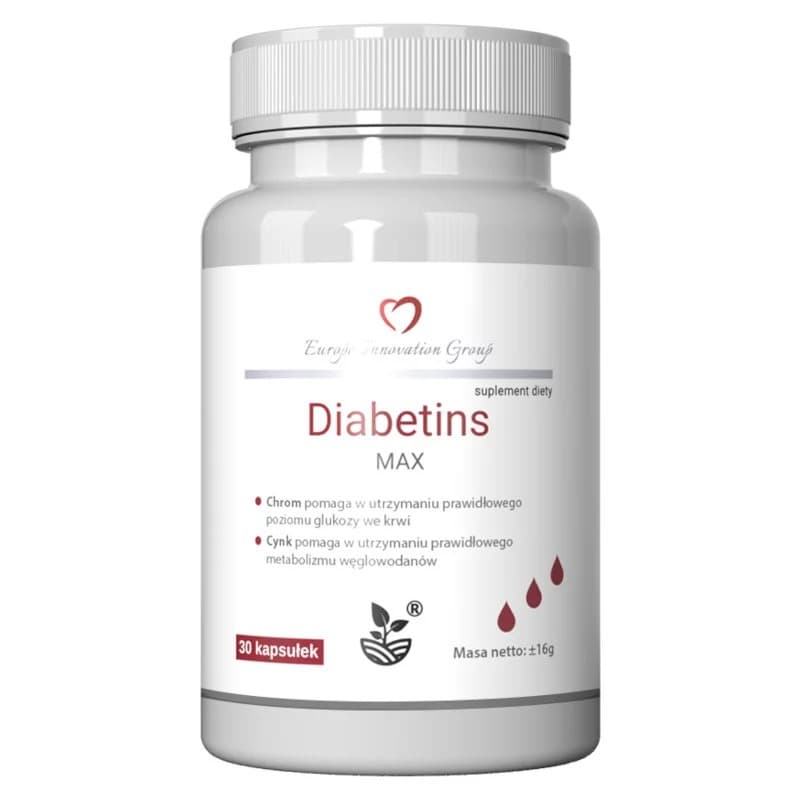 NGS Diabetins 30 capsule – European Innovation Group packaging
