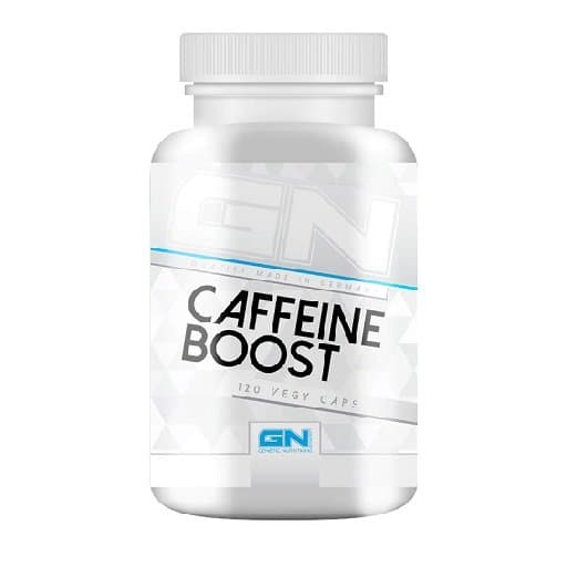GN Genetic Nutrition - Koffein - 120 Kapseln – GN Genetic Nutrition Verpackung