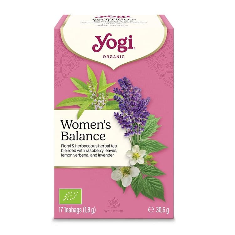 YOGI Herbatka Women's Balance - równowaga dla kobiet BIO 17*1,8g – Yogi opakowanie