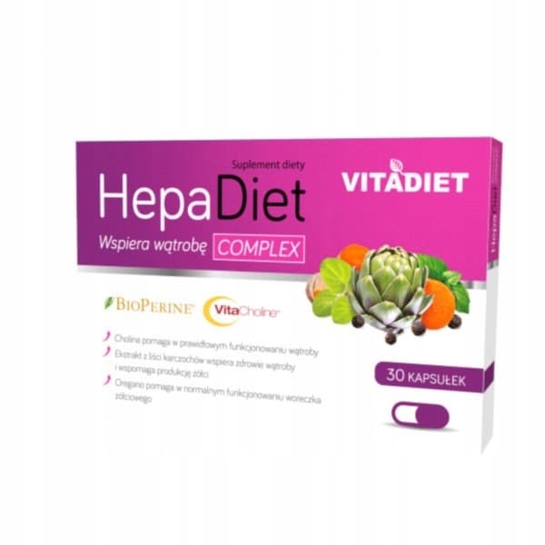 VITADIET - HepaDiet Complex - 30 Caps