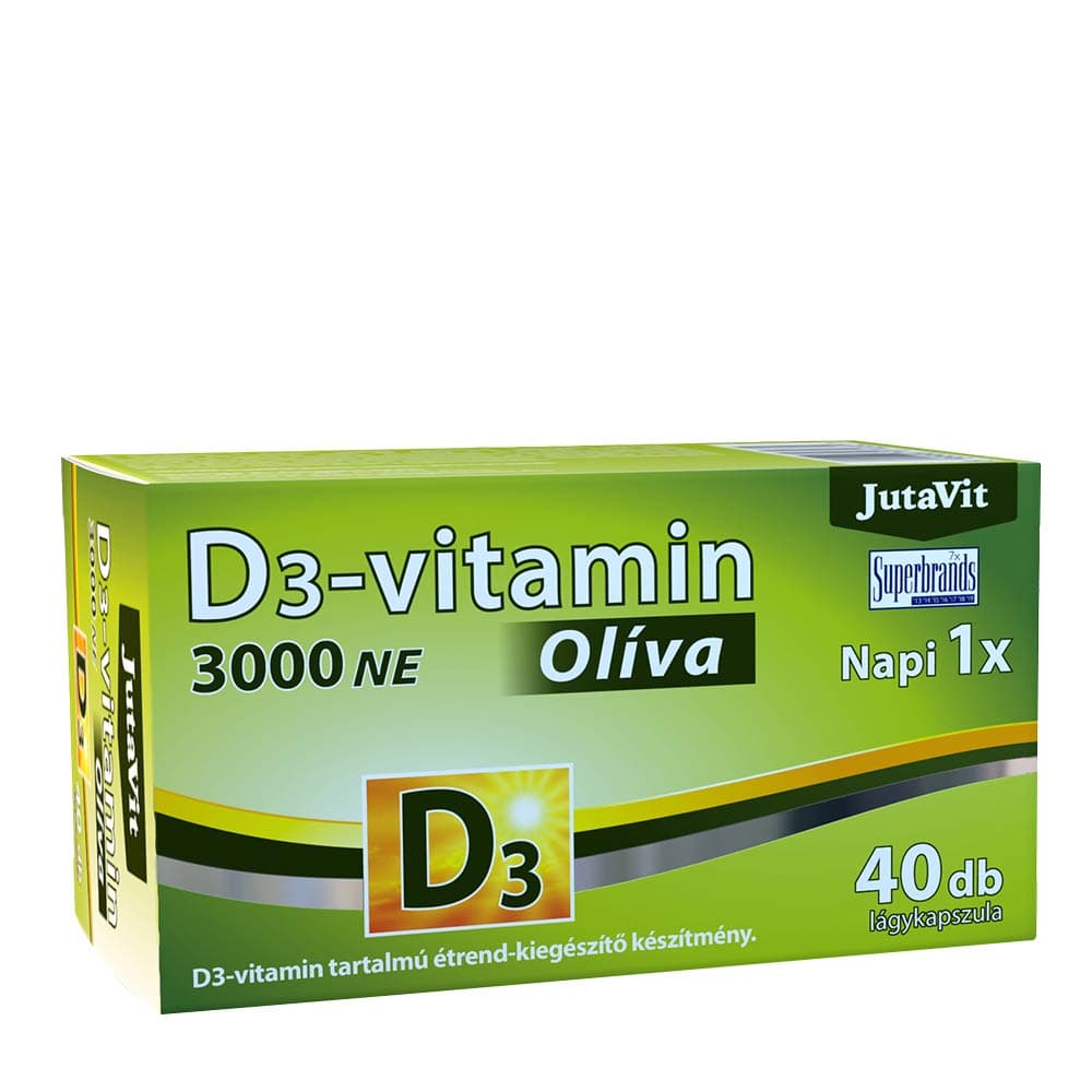 Jutavit - Vitamin D3 Forte – Jutavit emballage