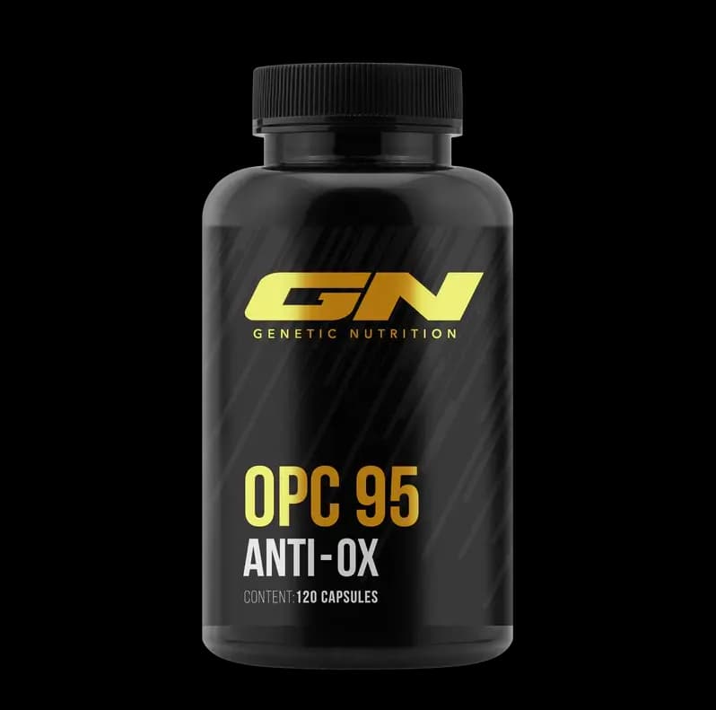 Genetic Nutrition - OPC 95 - 120 Kapseln – Genetic Nutrition Verpackung