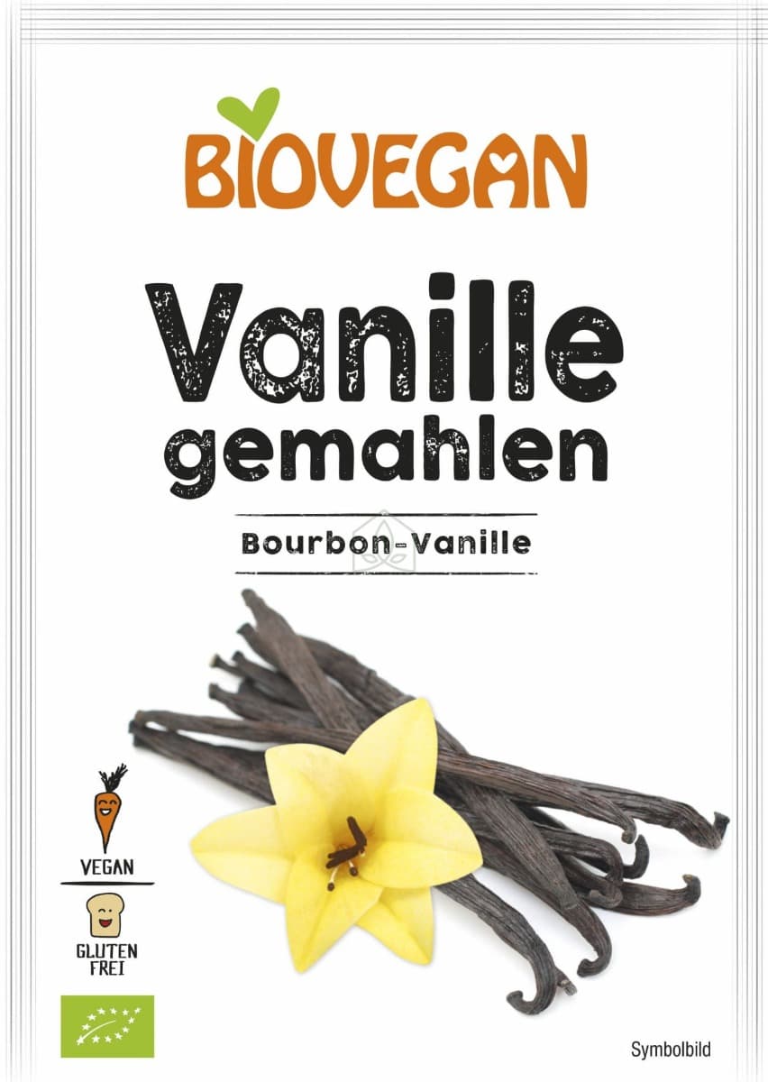 Biovegan - Bourbon Vanilla - 5g – Biovegan förpackning