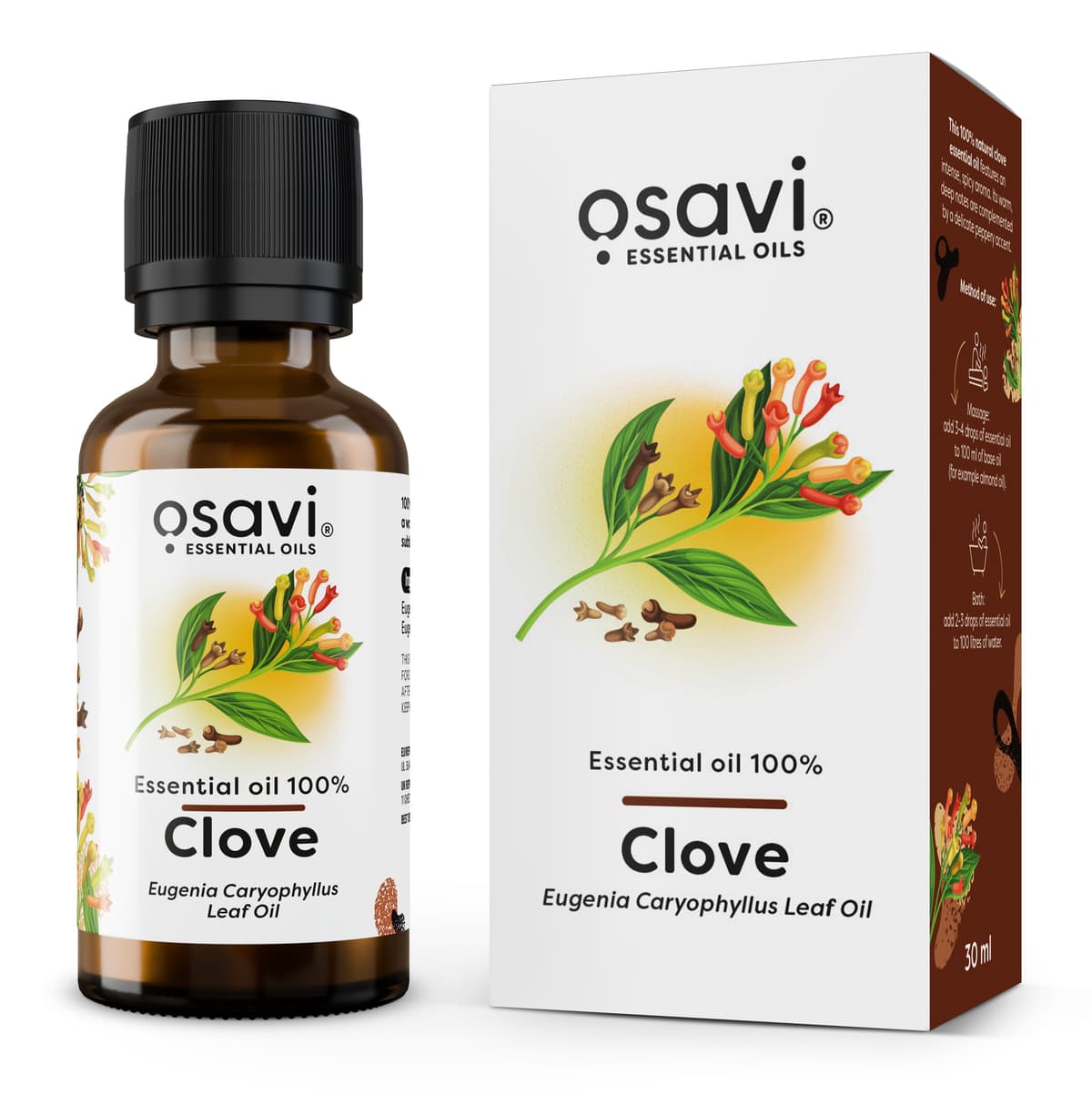 Osavi - Essentiële Olie 100%, Nootmuskaat – Osavi verpakking