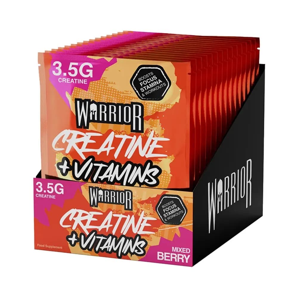 Warrior - Creatine Plus Vitaminen – Warrior verpakking