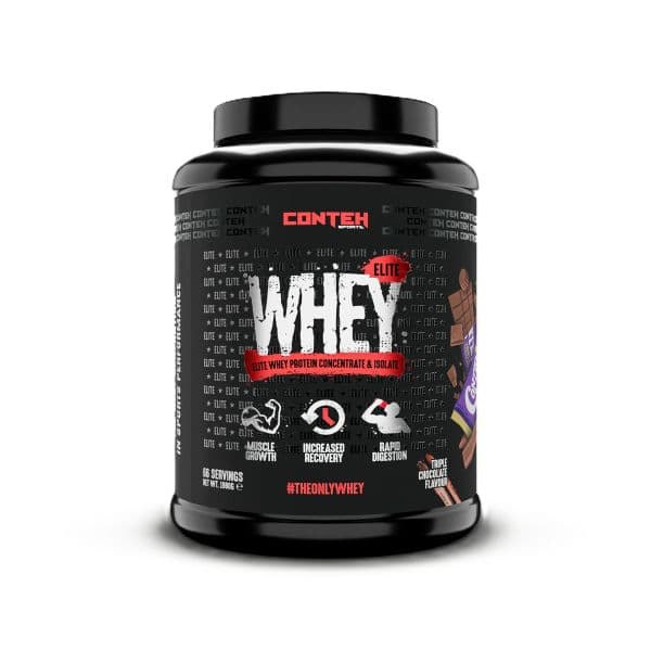 Conteh Sports - Whey Elite – Conteh Sports Verpackung