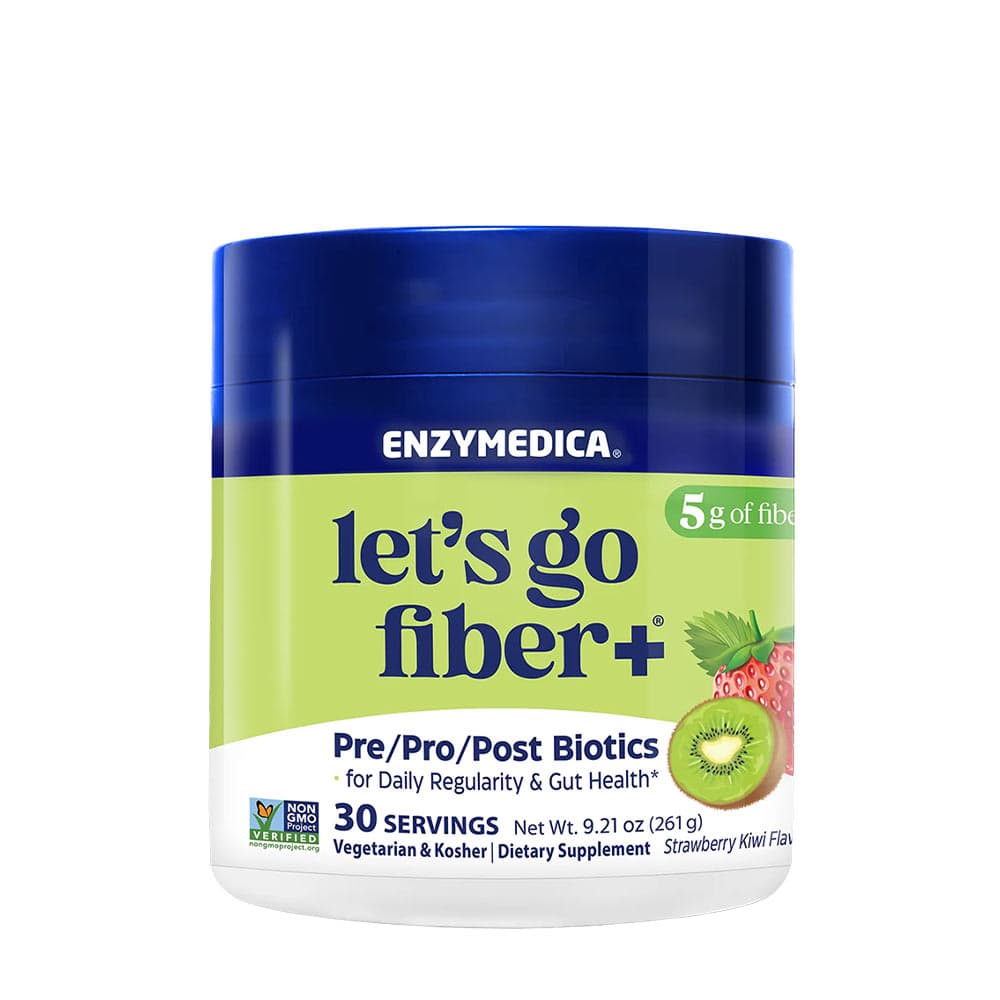 Enzymedica - Let's Go Fiber+ – Enzymedica packaging