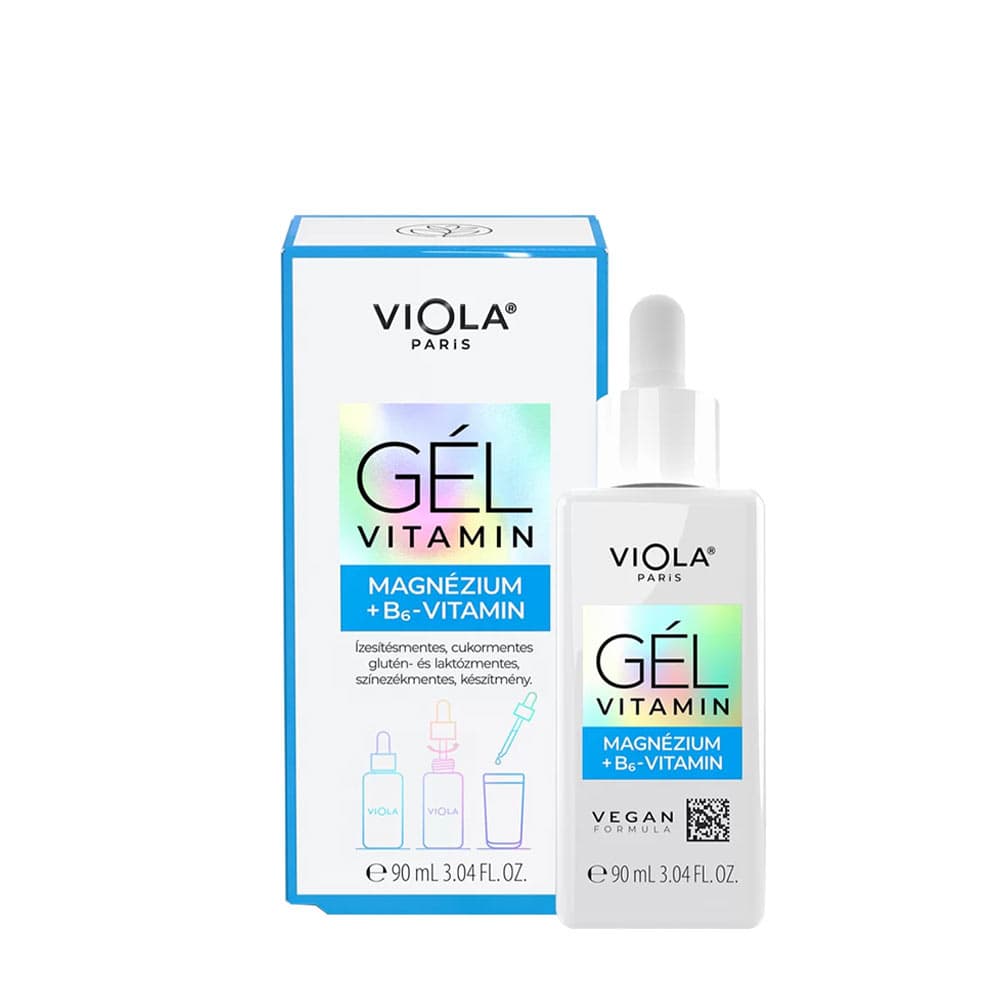 Viola Paris - Gel Vitamina Magnésio + B6 90ml – Viola Paris packaging