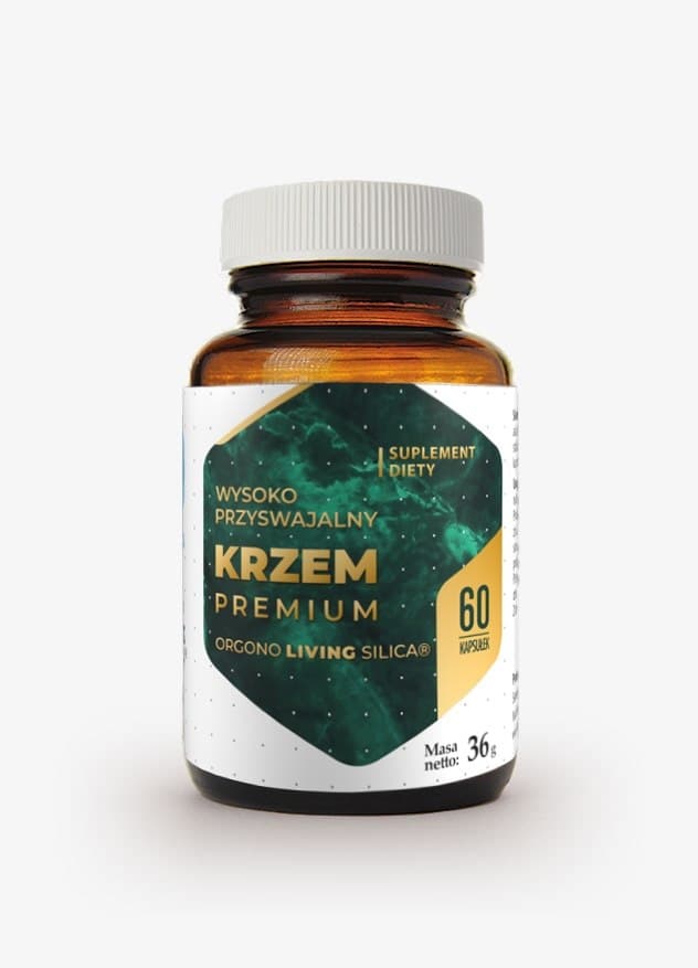 Hepatica - Premium Silica - 60 Caps – Hepatica förpackning