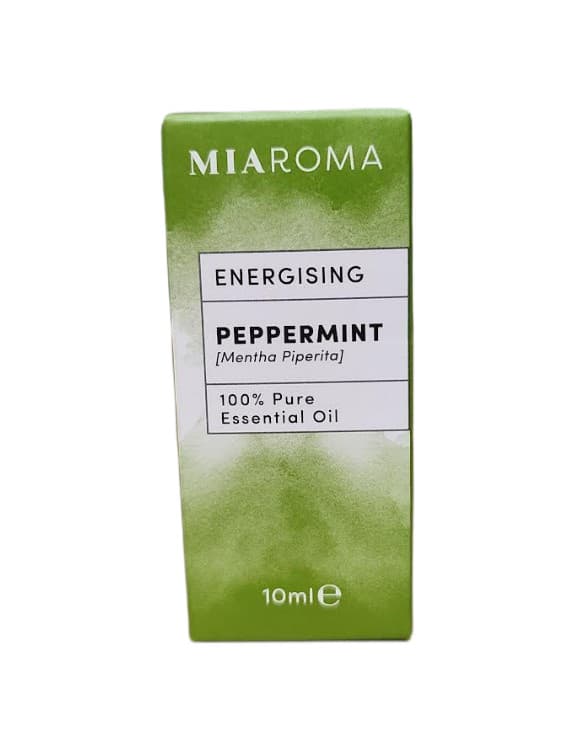 Miaroma Peppermint 100% Pure Essential Oil - 10 ml | Holland & Barrett – Miaroma packaging