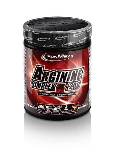 IronMaxx - Arginin Simplex - 260 kapsler