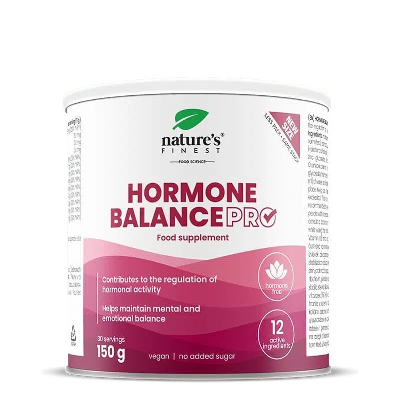 NUTRISSLIM D.O.O. - Nature's Finest Hormone Balance PRO 150 g – Nature's Finest empaque