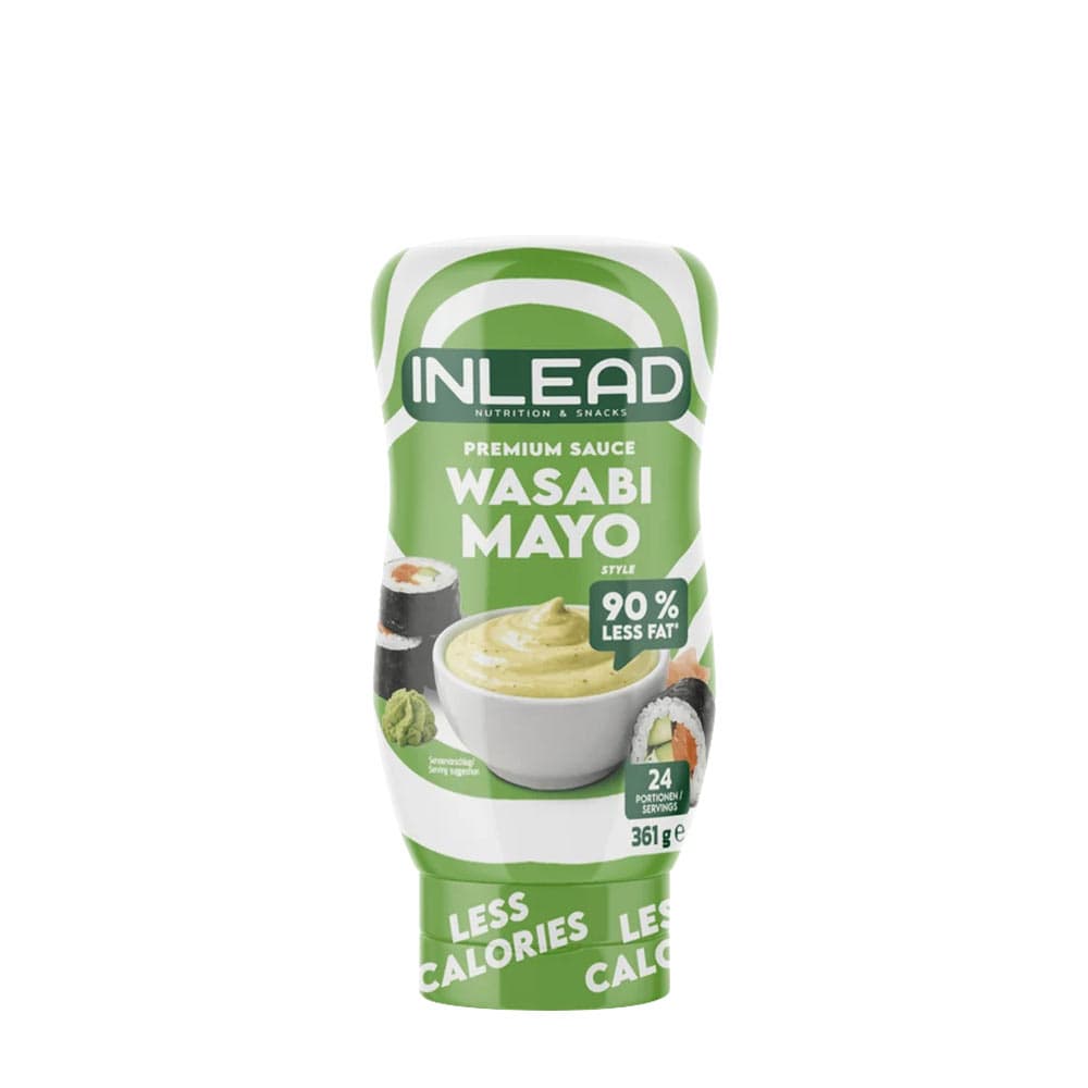 INLEAD Nutrition - Molho estilo maionese de wasabi - 350 ml – embalagem