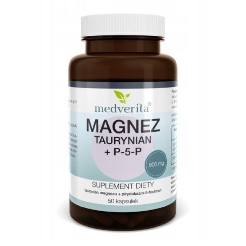 Medverita - Magnesium Taurat + P5P – Medverita Verpackung