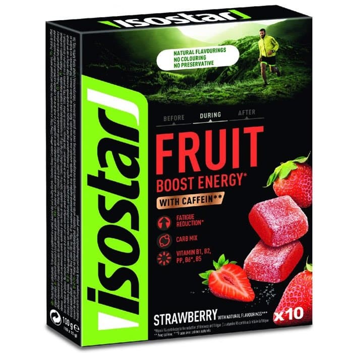 ISOSTAR Energy Fruit Boost Gelée 100g Fraise – isostar emballage