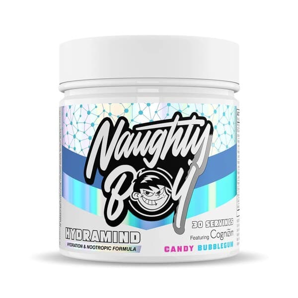 Naughty Boy - Hydramind - Hydration & Focus – Naughty Boy förpackning