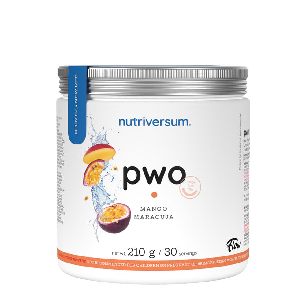 Nutriversum - Mango Passion Fruit - 210g – Nutriversum förpackning