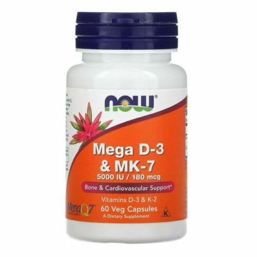 NOW Foods - Mega D-3 & MK-7 – NOW Foods packaging