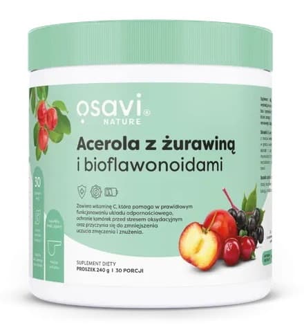 Osavi - Acerola & Cranberry with Bioflavonoids – Osavi förpackning