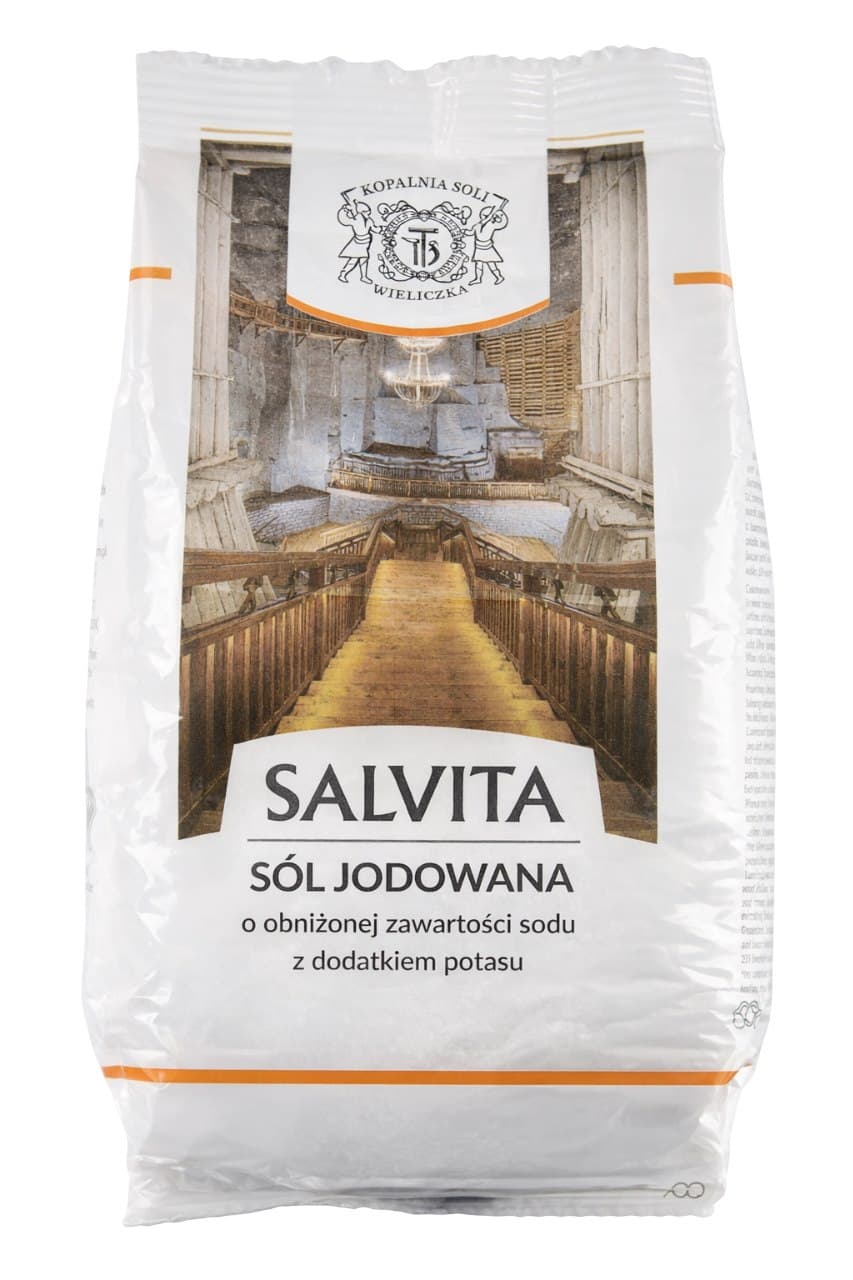 Kopalnia Soli Wieliczka - Salvita Iodized Salt - 0.5kg