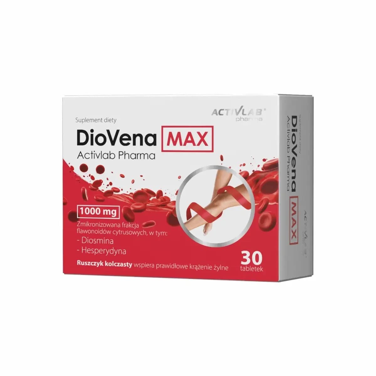 Activlab - Pharma DioVena MAX - 30 Tablets – packaging