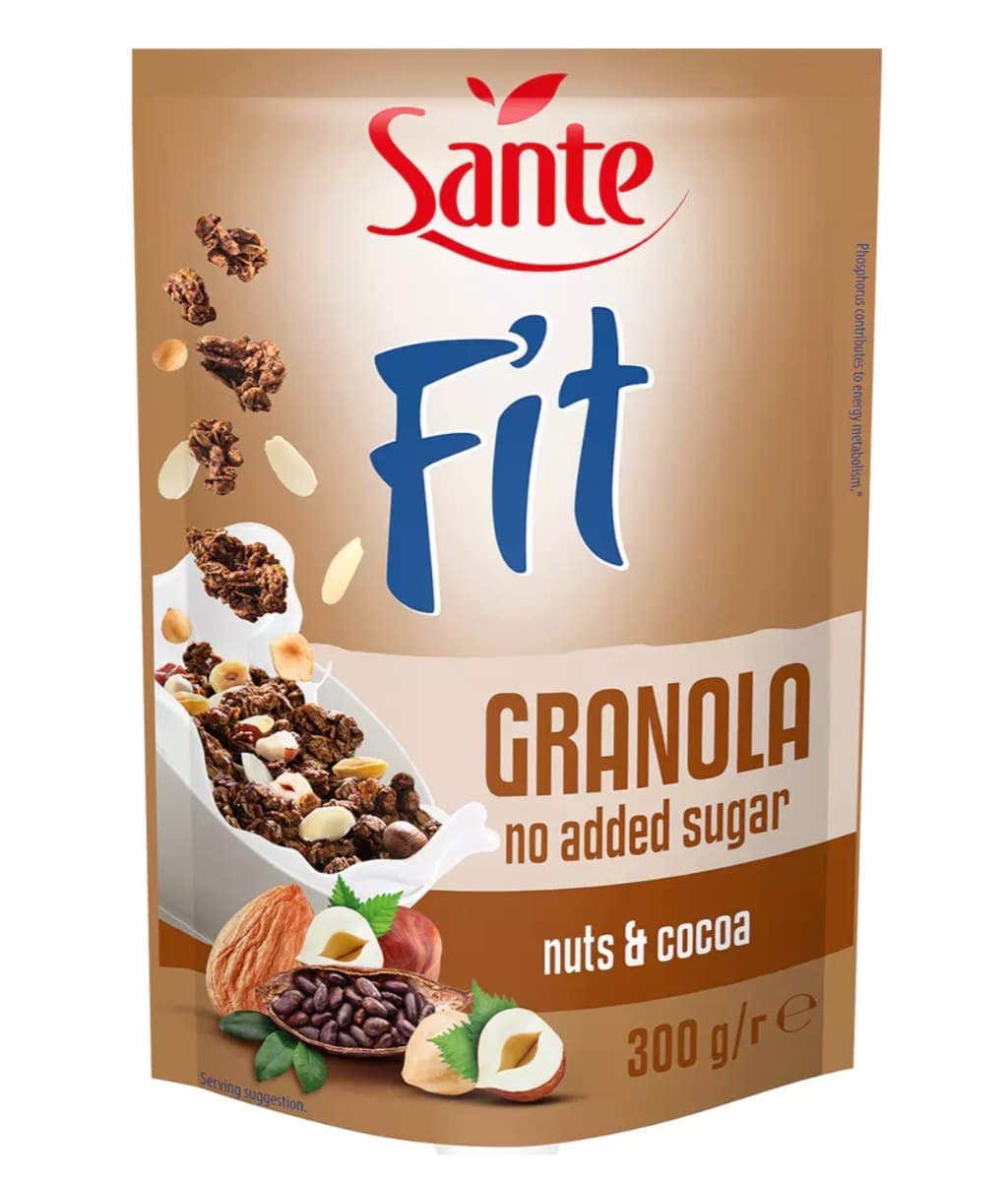 Go On - Sante - Fit Granola – Go On förpackning