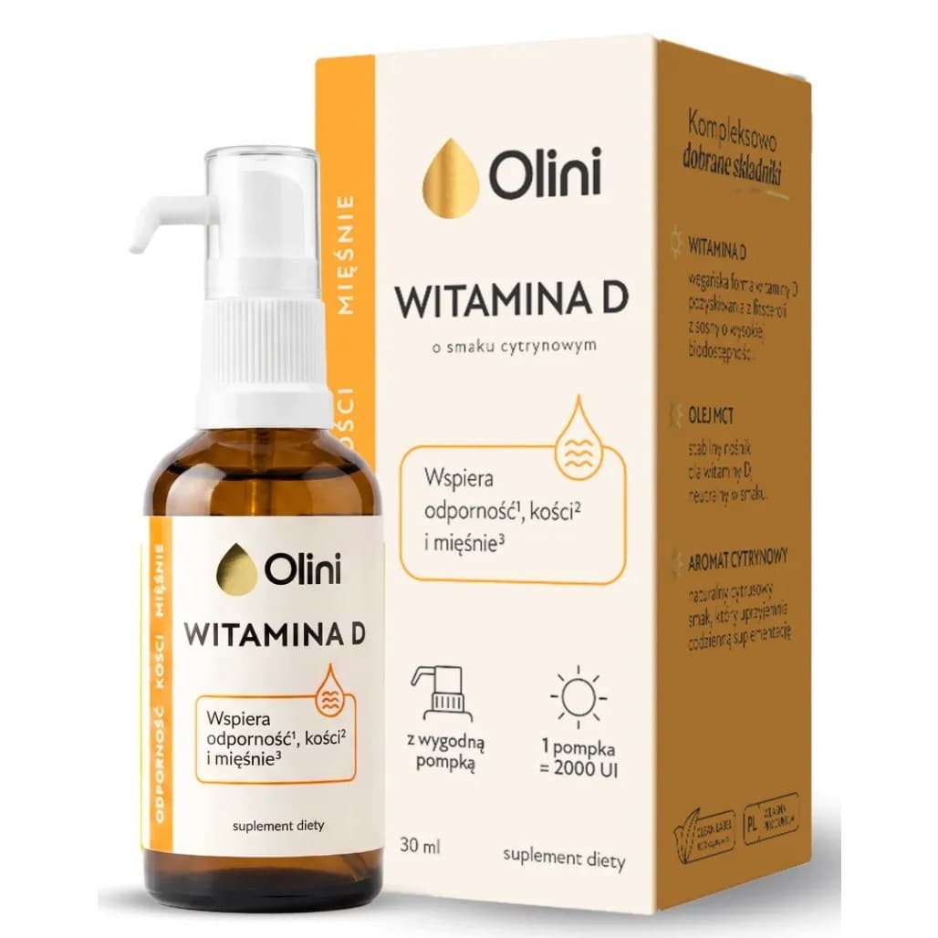 Olini - Witamina D dla dorosłych - 30 ml
