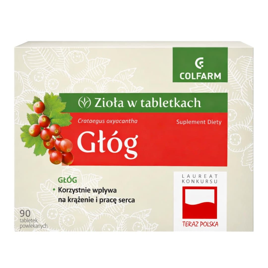 Colfarm - Hagtorn - 90 tabletek – Colfarm packaging