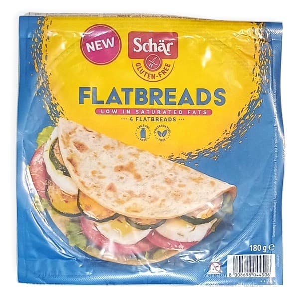 Schär - Schar Placki Mini Piadina 180 g – Schär förpackning