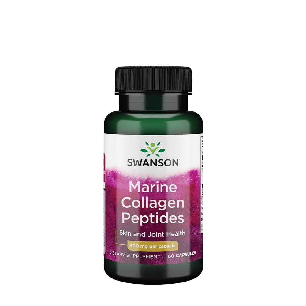 Swanson - Colágeno Marinho Hidrolisado Tipo I - 60 cápsulas – Swanson packaging