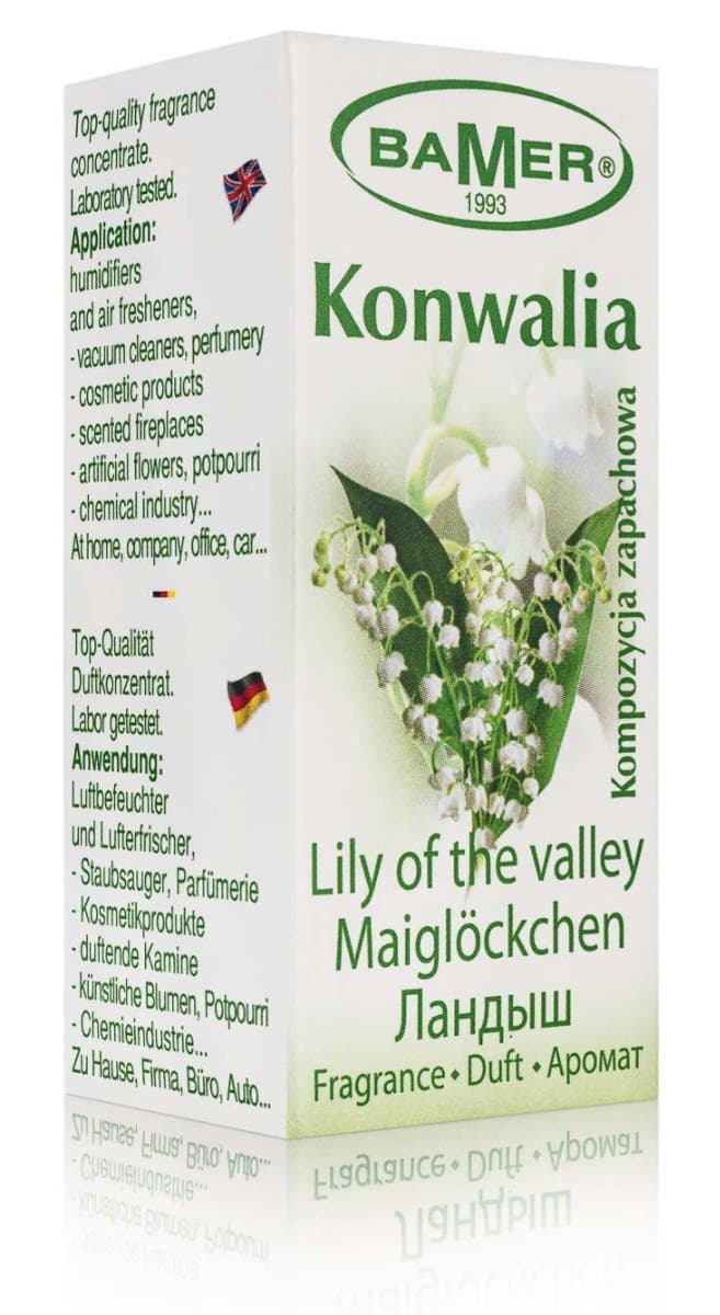 BAMER Lily of the Valley Scent Composition 7 ml – BAMER packaging