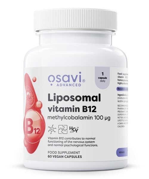 Osavi - Vitamine B12 Liposomale Méthylcobalamine 100mcg – Osavi packaging