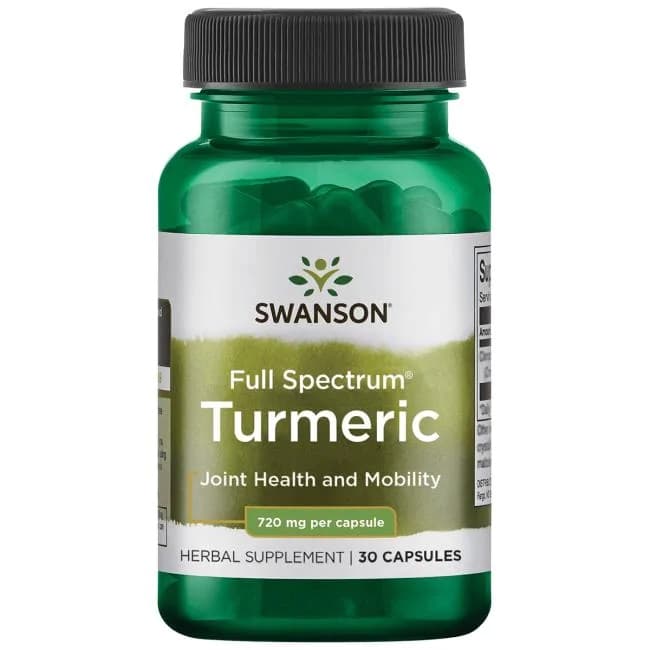 Swanson Full Spectrum Turmeric 720 mg - 30 capsules