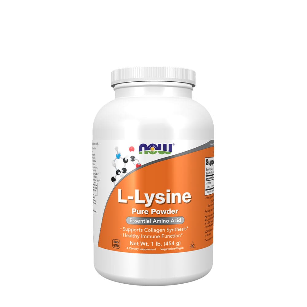 NOW Foods - L-Lysine - Amino Acid – NOW Foods packaging