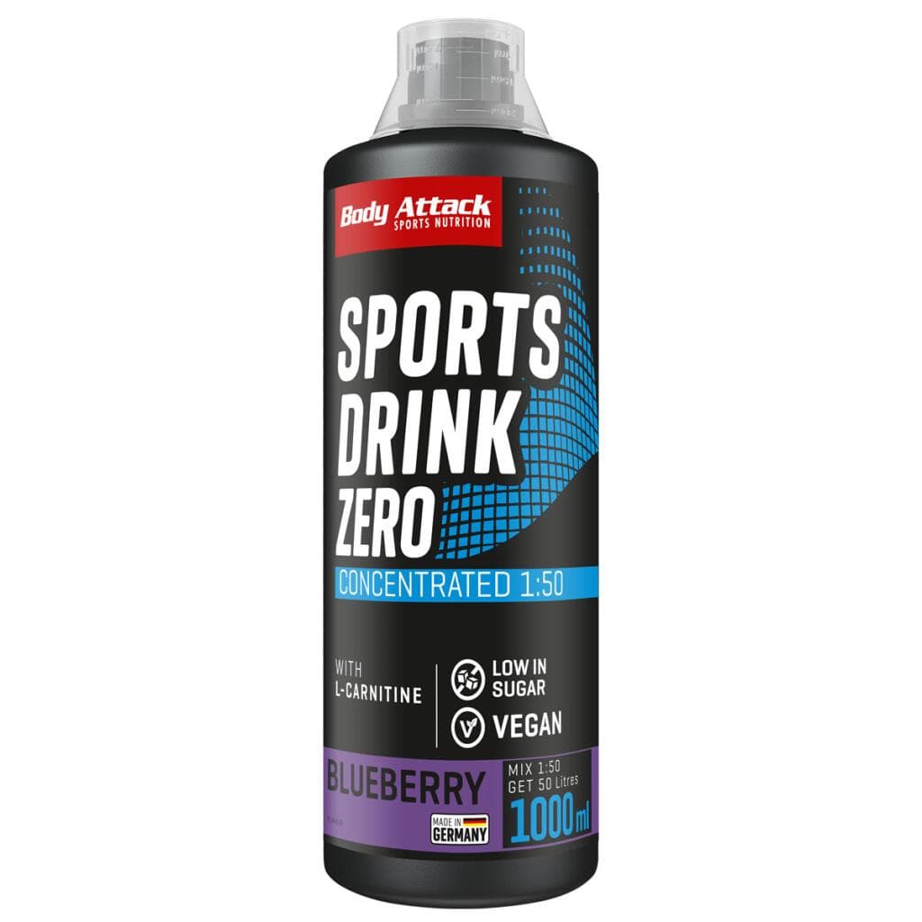 Body Attack - Sportgetränk ohne Zucker – Body Attack Verpackung