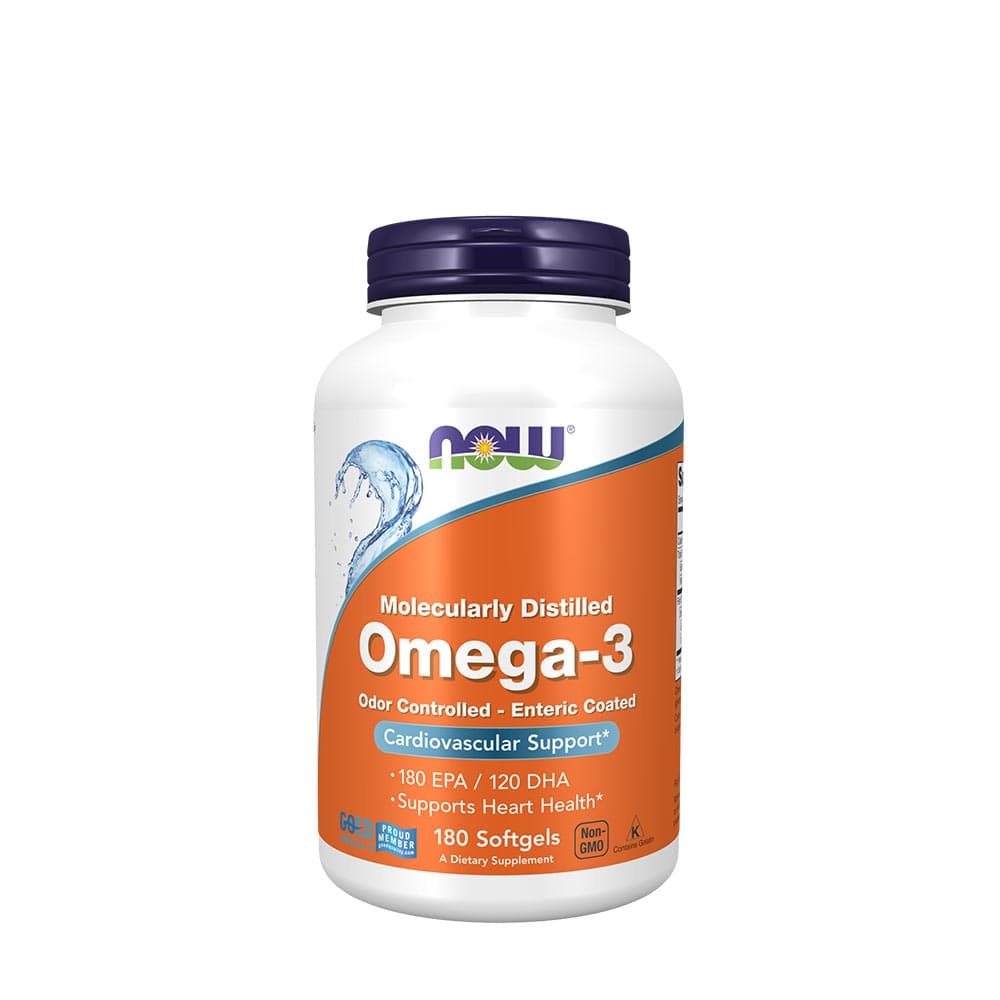 NOW Foods - Omega-3 – NOW Foods verpakking
