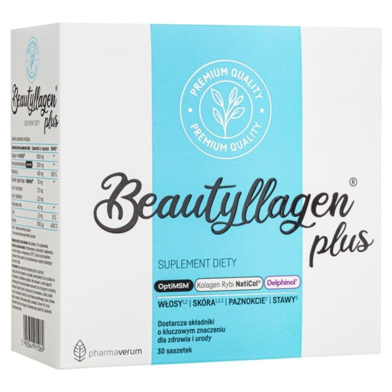 Pharmaverum Beautyllagen Plus 30 sachets – Pharmaverum packaging
