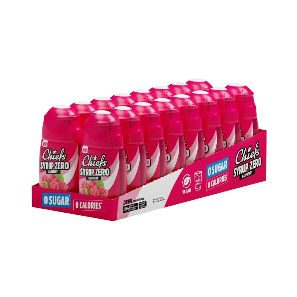 Chiefs Syrup Zero – Chiefs förpackning