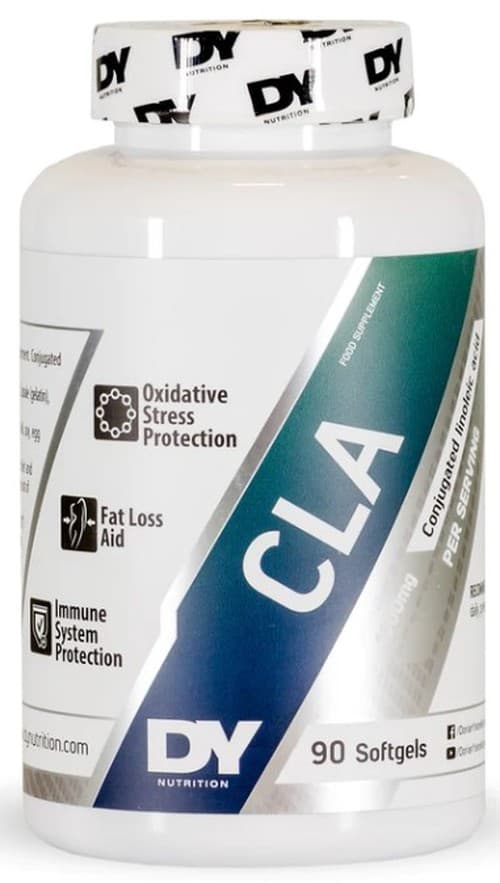 Dorian Yates CLA - 3000 mg de ácido linoleico conjugado, 90 cápsulas de gel macio – Dorian Yates packaging
