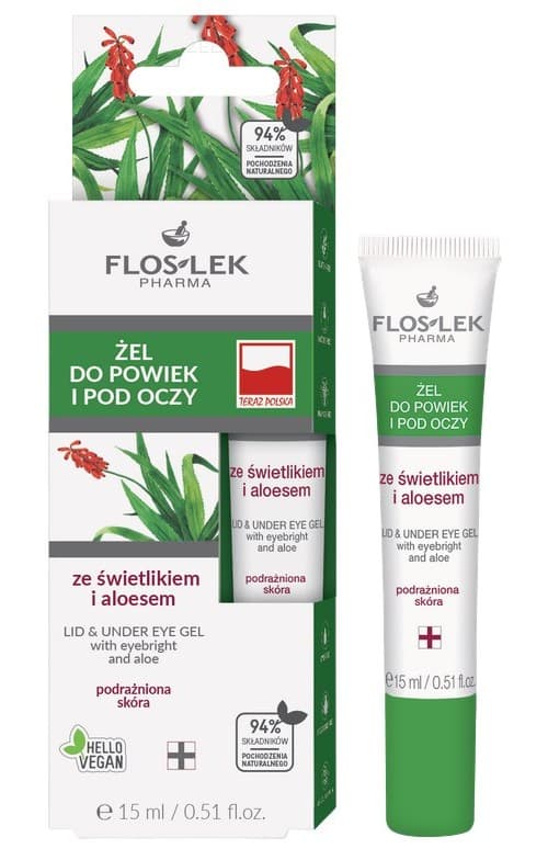 Flos-Lek Pharma - Lid & Under Eye Gel - 15ml
