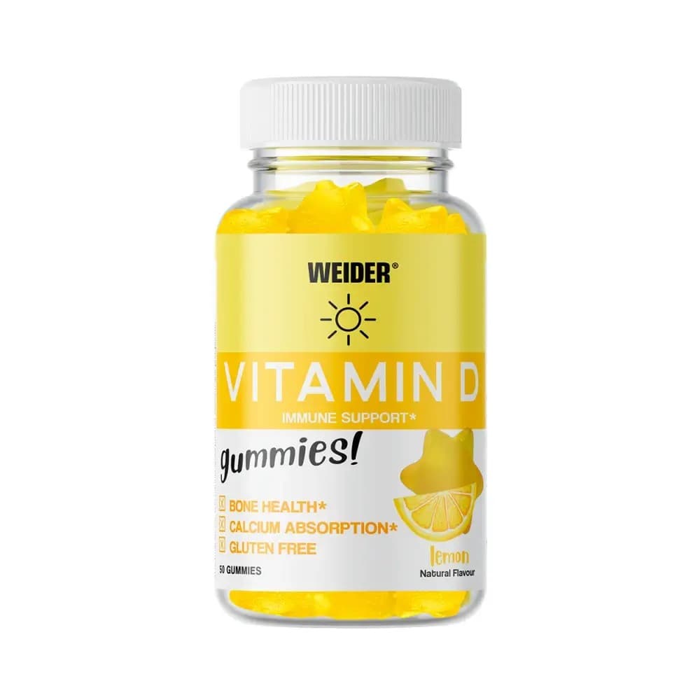 Weider - Vitamin D Gummies - Lemon – Weider packaging