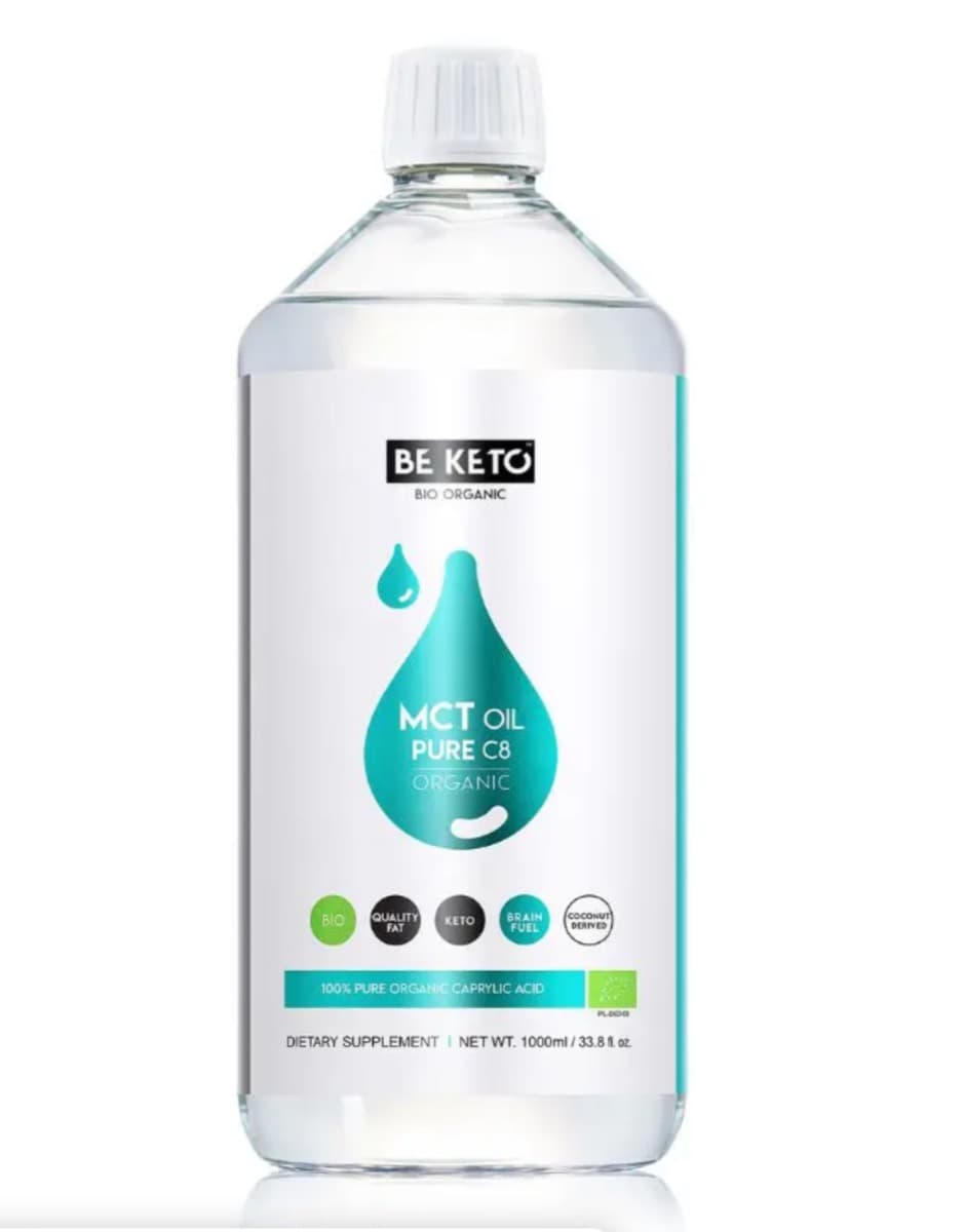 Be Keto - MCT Oil 100% C8 – BE KETO packaging