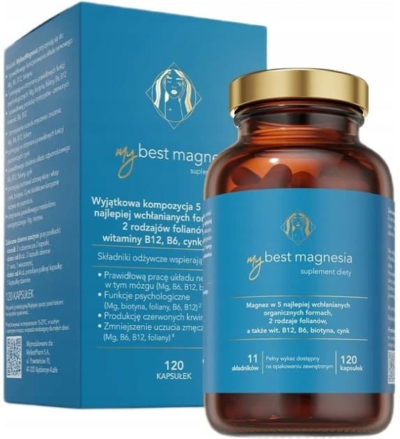 MyBestPharm MyBestMagnesia 120 capsule – MyBestPharm packaging