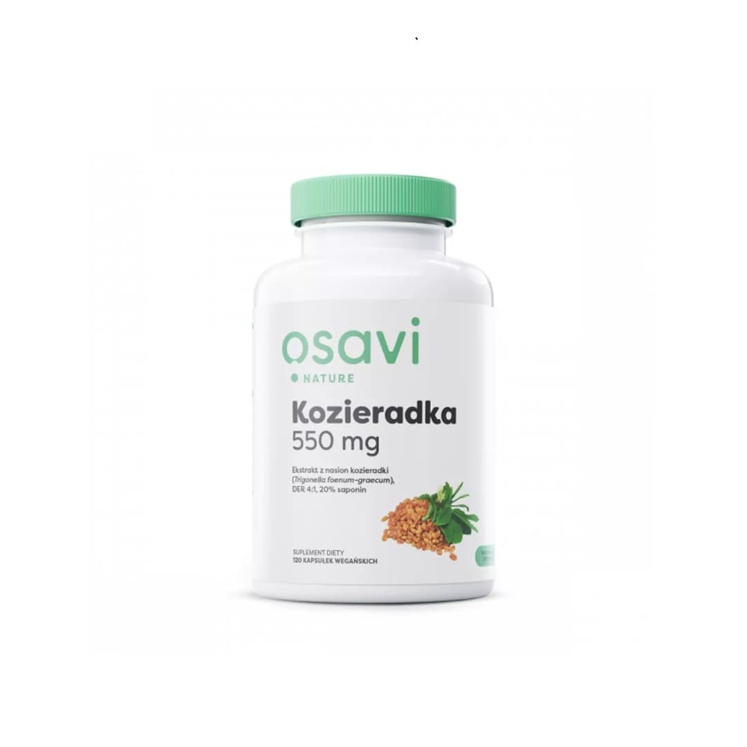 Osavi - Bockhornsklöver - 120 Caps – Osavi förpackning