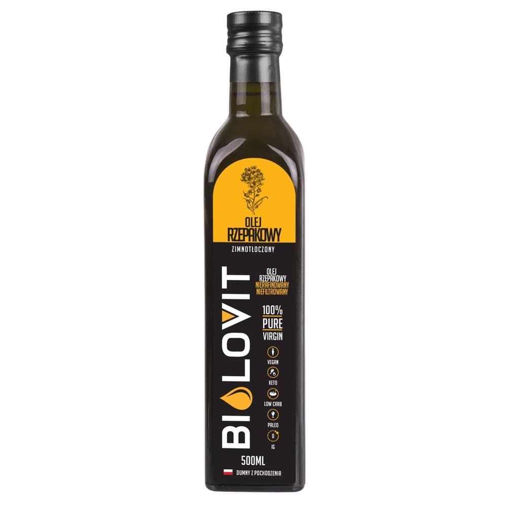 Bilovit - Cold-Pressed Rapeseed Oil – Biolovit packaging