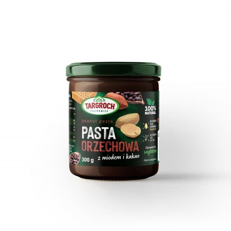 Targroch - Pasta z orzeszków ziemnych – opakowanie