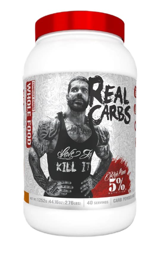 5% Nutrition - Real Carbs - Poudre de glucides – 5% Nutrition emballage