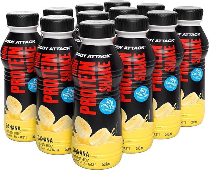 Body Attack - Proteinshake med højt proteinindhold – emballage