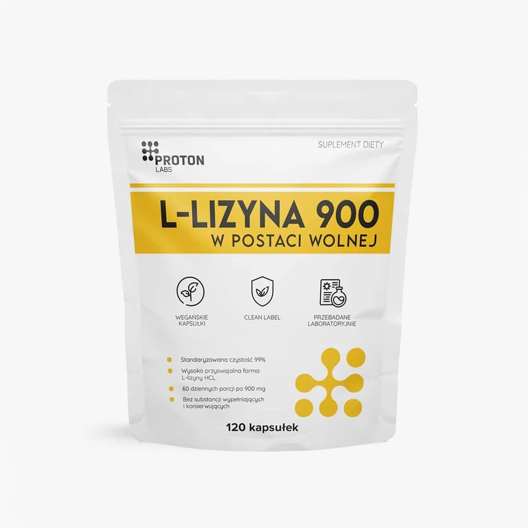 PROTON LABS - L-Lisina HCL 120 Capsule – PROTON LABS confezione